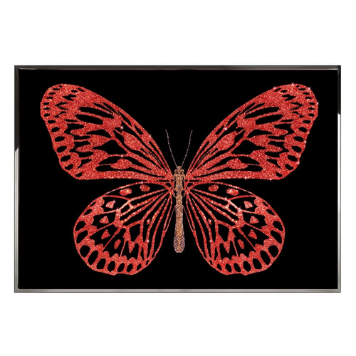 Картина Visionnaire Red Butterfly