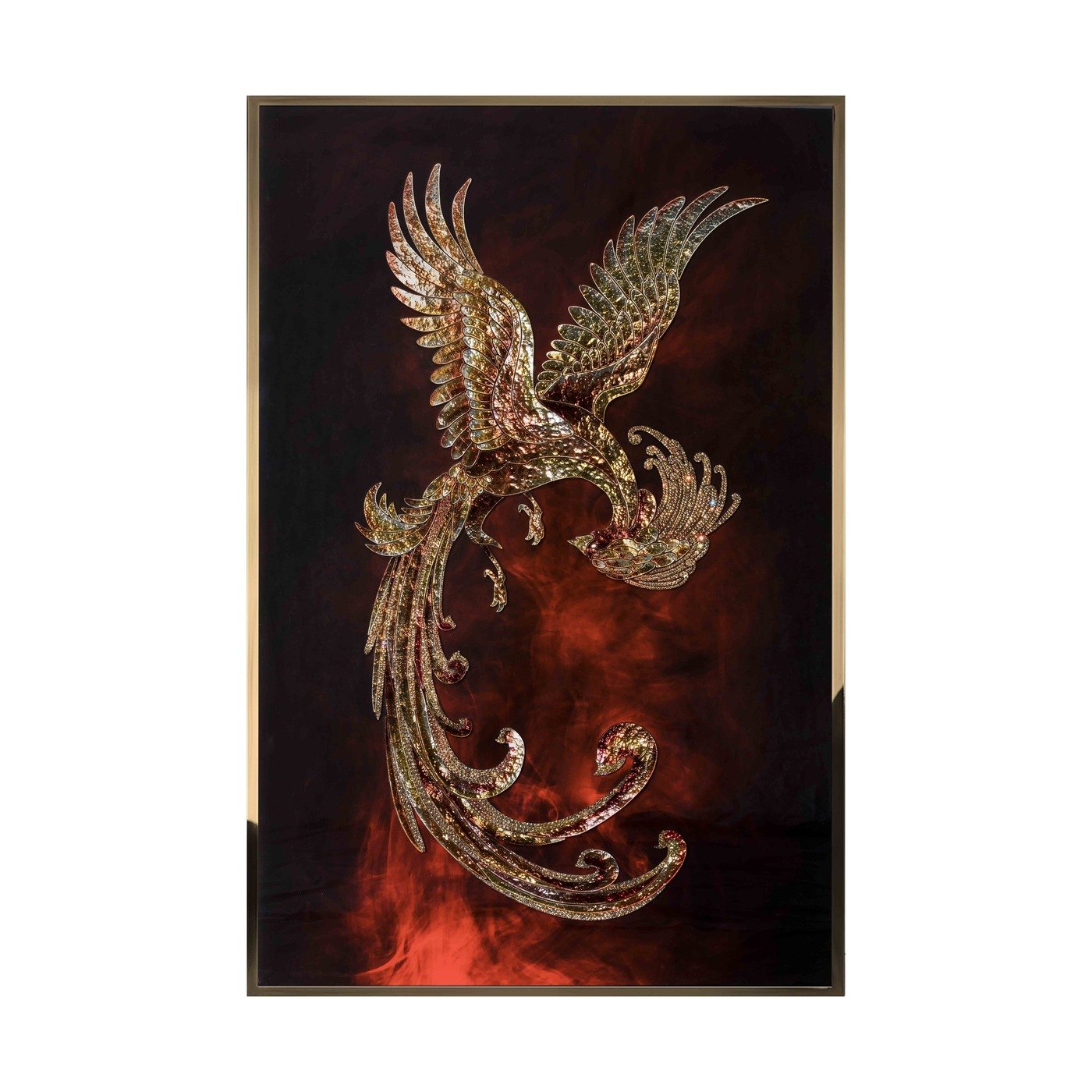 Картина Visionnaire Firebird в интерьере