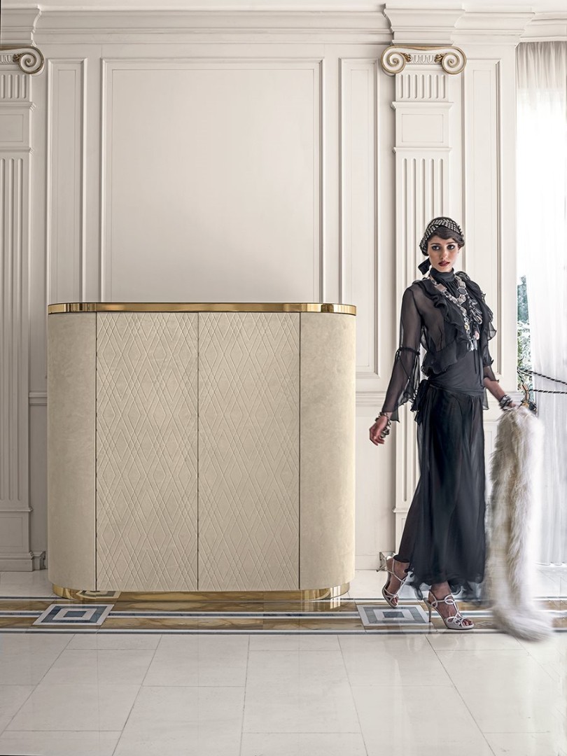 Буфет Longhi Beverly в интерьере