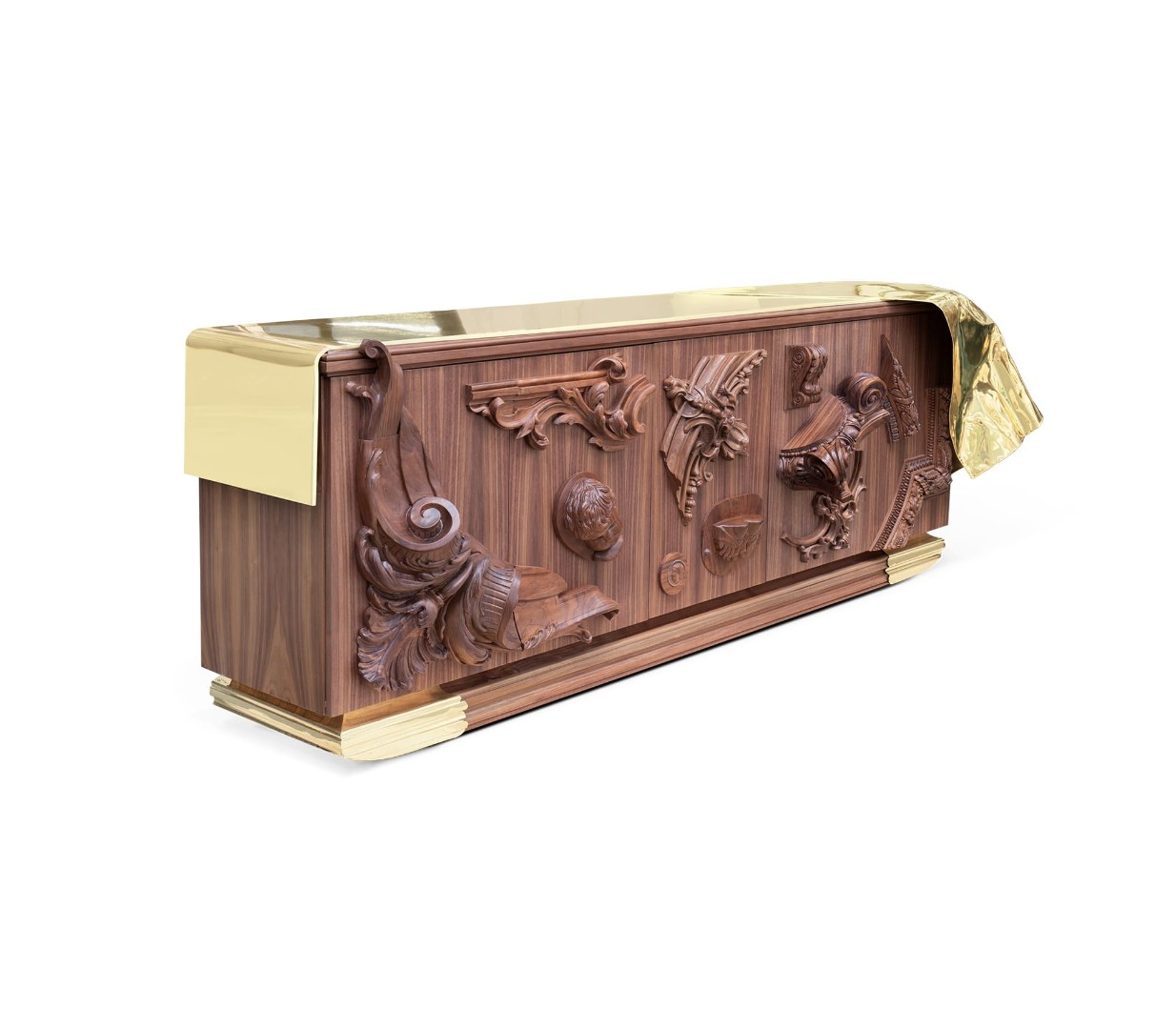Буфет Boca Do Lobo Voltaire Walnut в интерьере