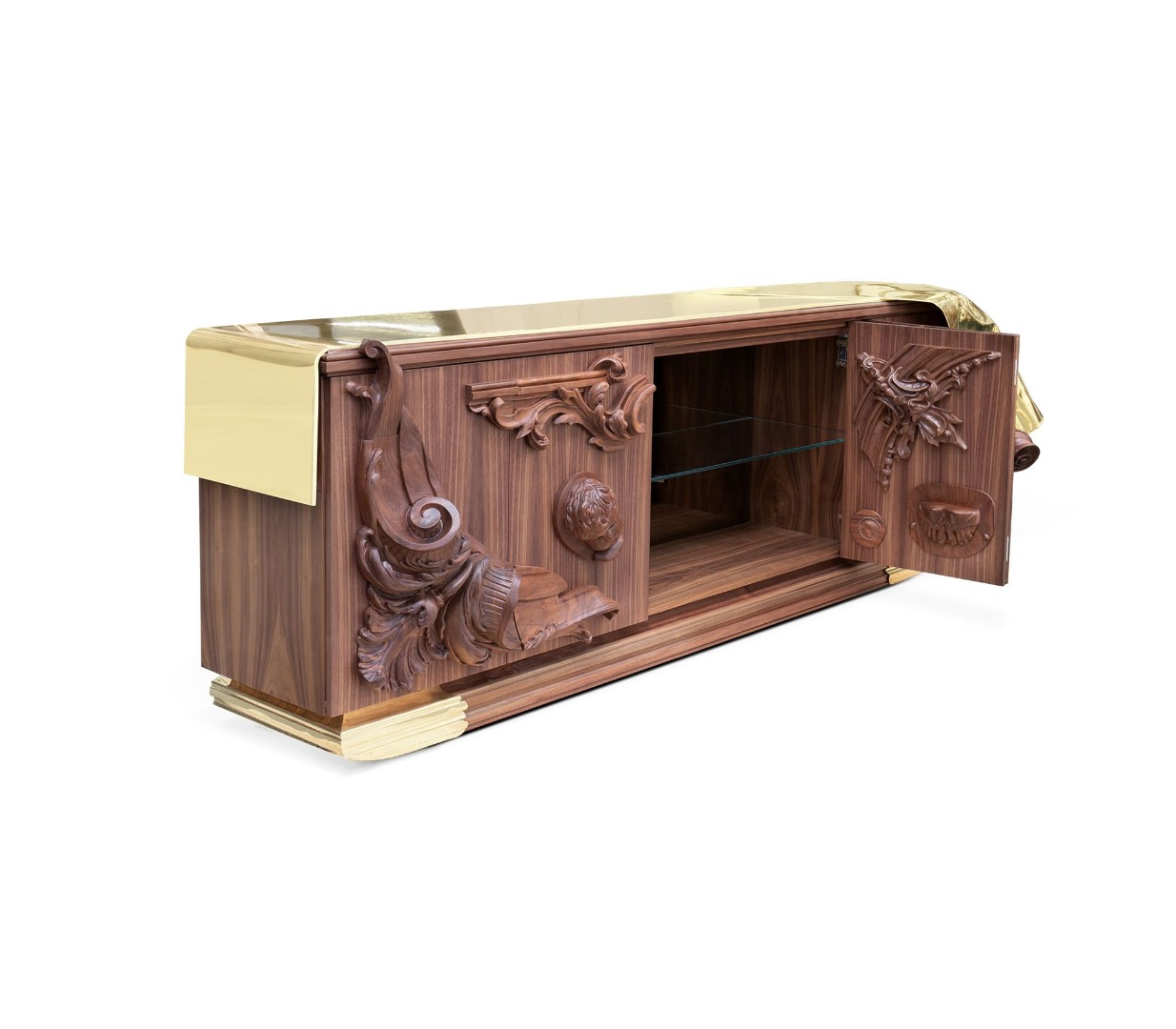 Буфет Boca Do Lobo Voltaire Walnut в интерьере