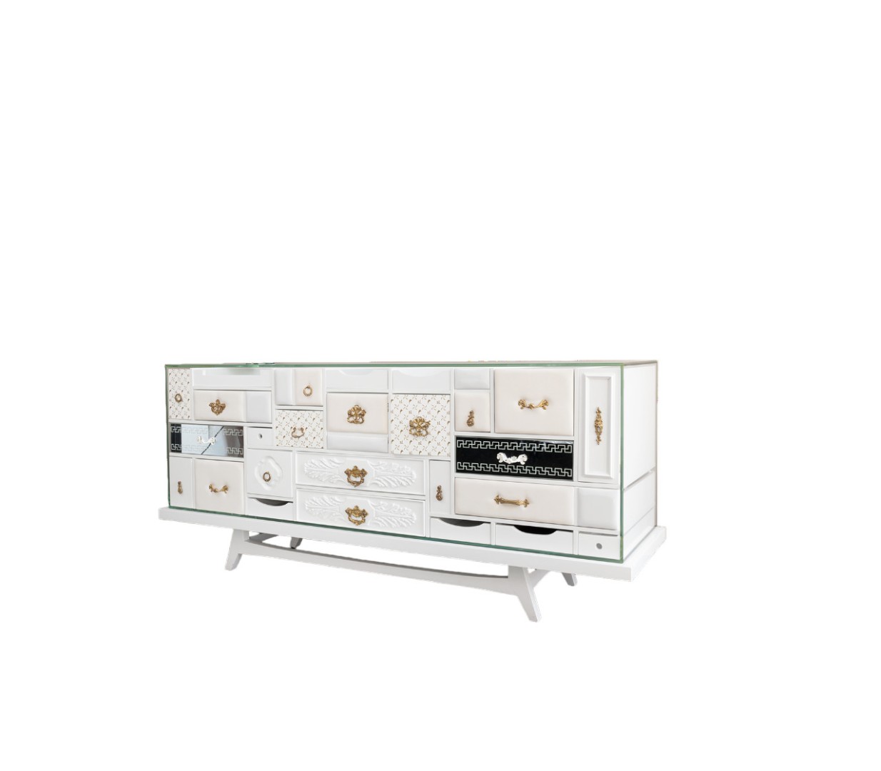 Буфет Boca Do Lobo Mondrian White в интерьере