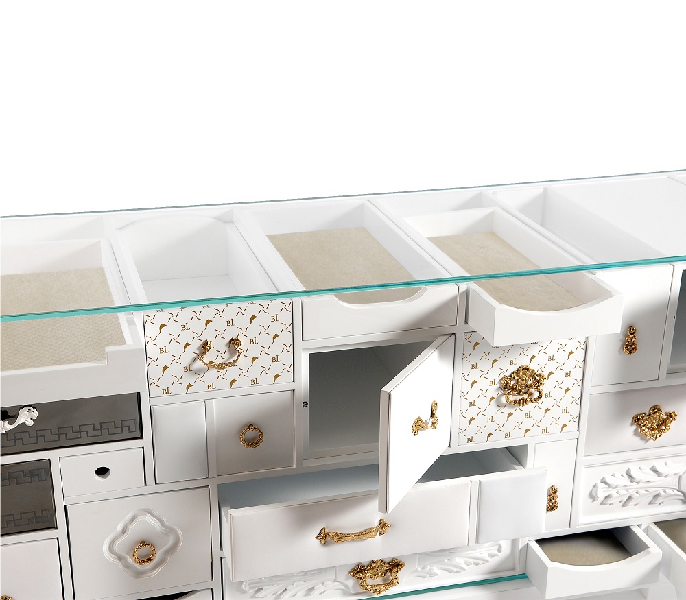 Буфет Boca Do Lobo Mondrian White в интерьере