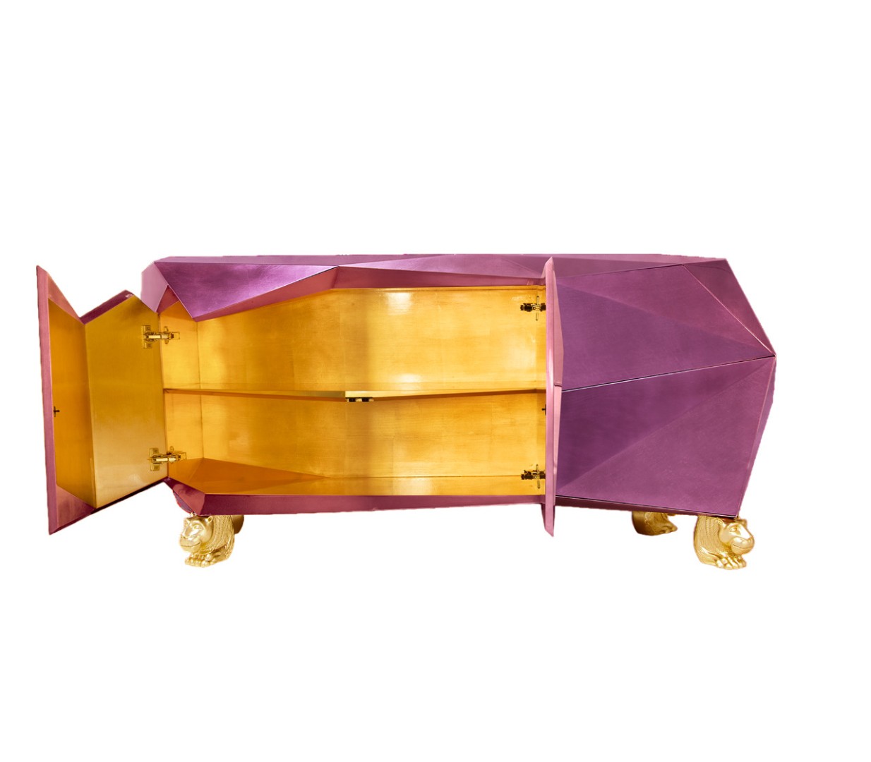 Буфет Boca Do Lobo Diamond Amethyst в интерьере