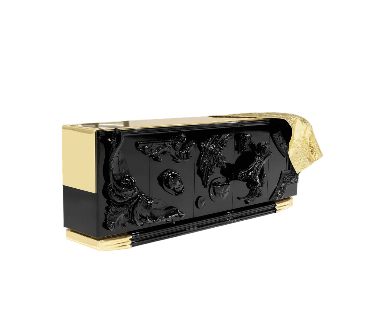 Буфет Boca Do Lobo Voltaire Black в интерьере