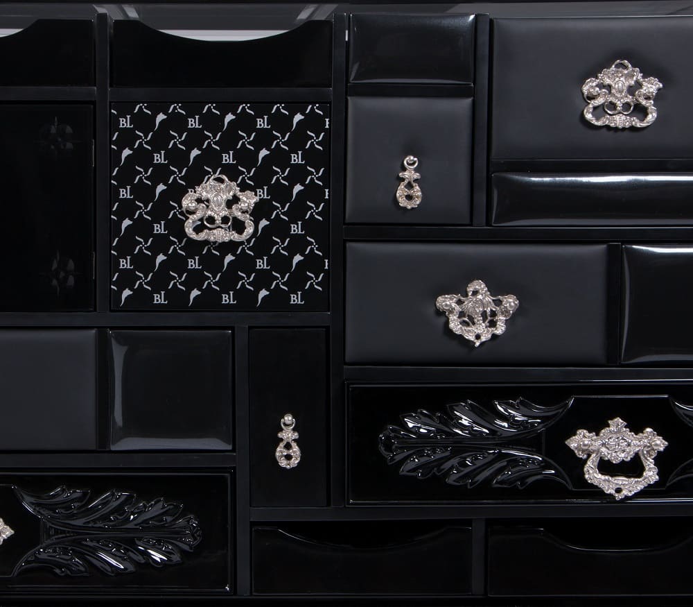 Буфет Boca Do Lobo Mondrian Black в интерьере