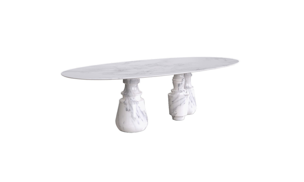 Обеденный стол Boca Do Lobo Pietra Oval XL