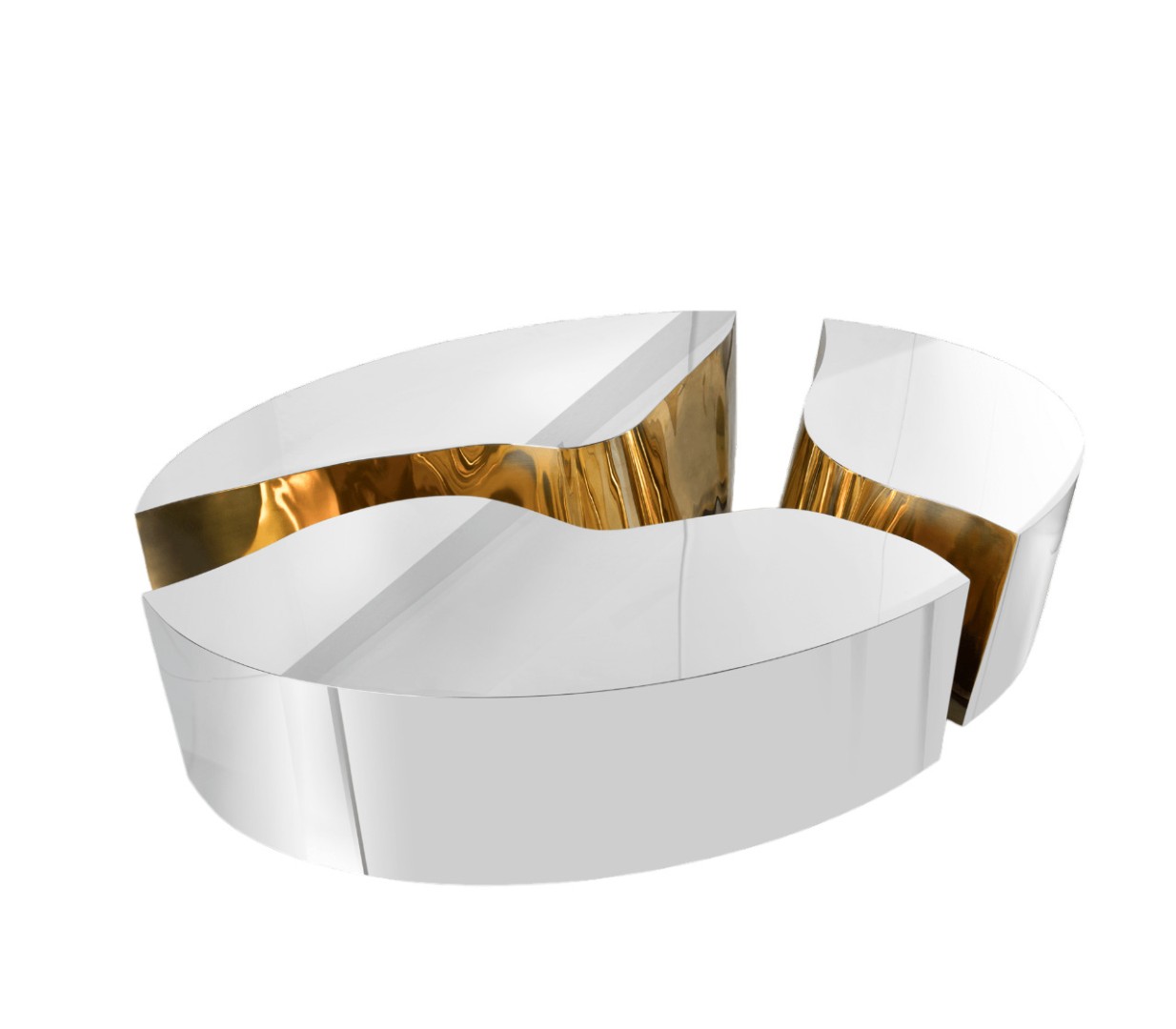 Обеденный стол Boca Do Lobo Lapiaz Oval в интерьере