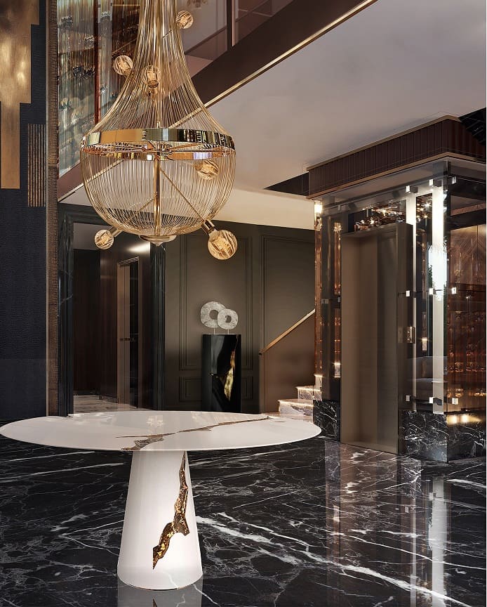 Люстра Boca Do Lobo L'Chandelier в интерьере