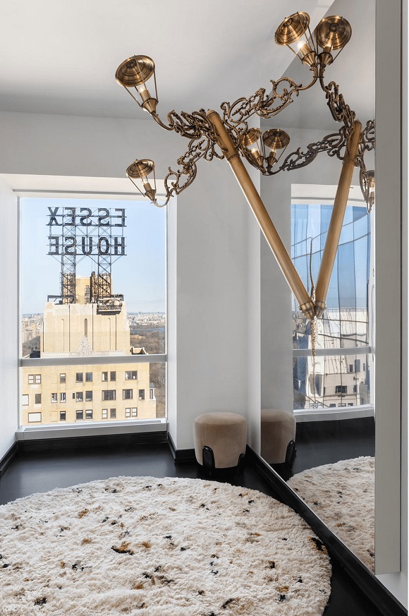 Зеркало Boca Do Lobo Lumiere Rectangular в интерьере
