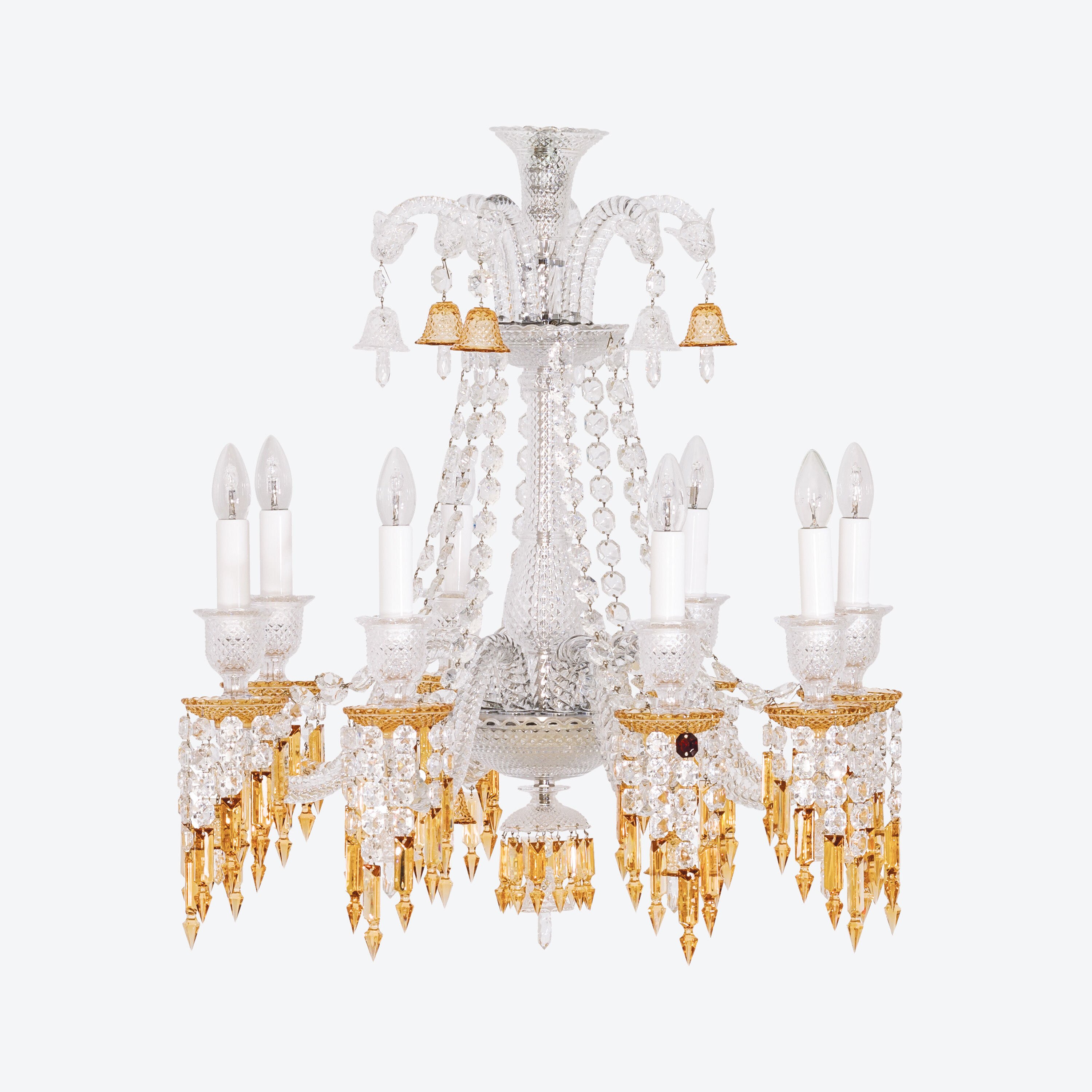Люстра Baccarat Zenith Charleston 12L 2809412 в интерьере