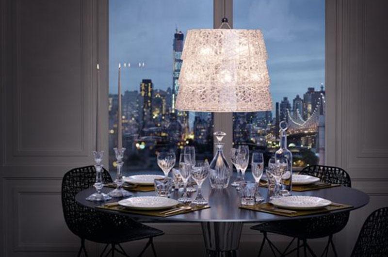 Люстра Baccarat Tuile De Cristal Frozen 2812328 в интерьере