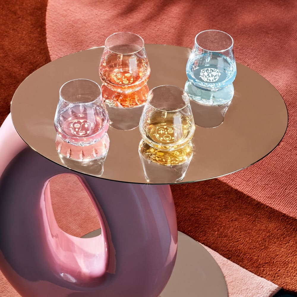Стакан Baccarat Harcourt Faunacrystopolis, 4шт в интерьере