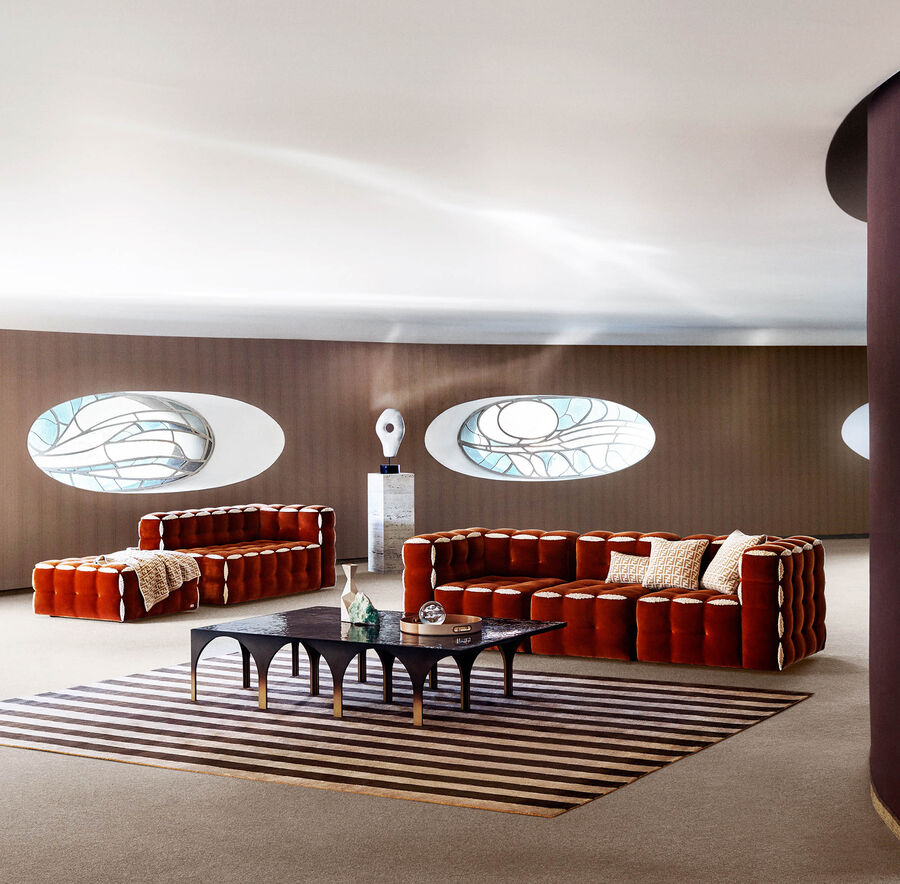 Диван Fendi Fun Fendi в интерьере