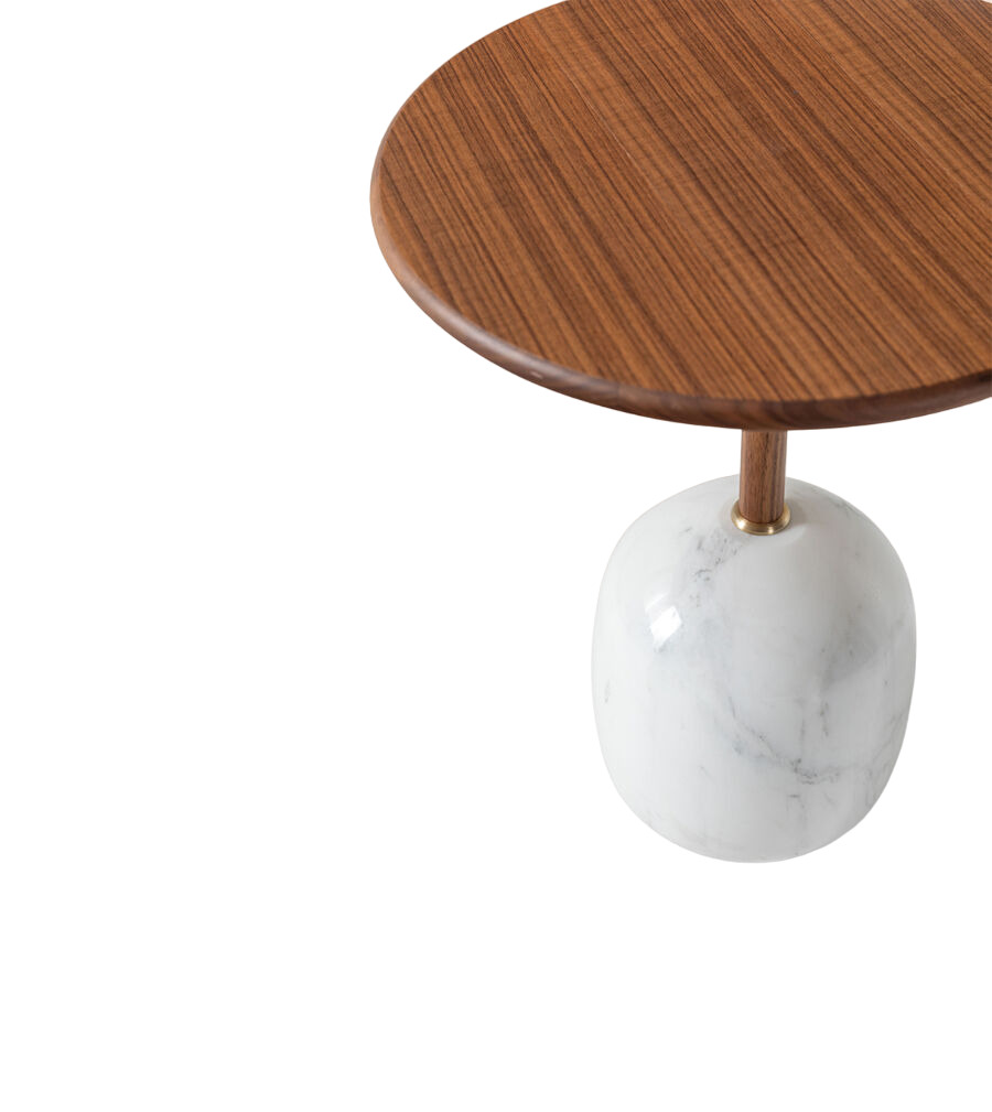 Угловой столик Fendi Bottini Marble в интерьере