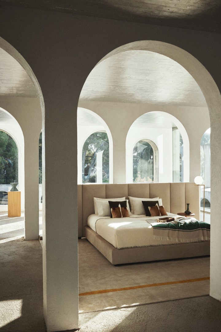 Кровать Fendi Delano в интерьере