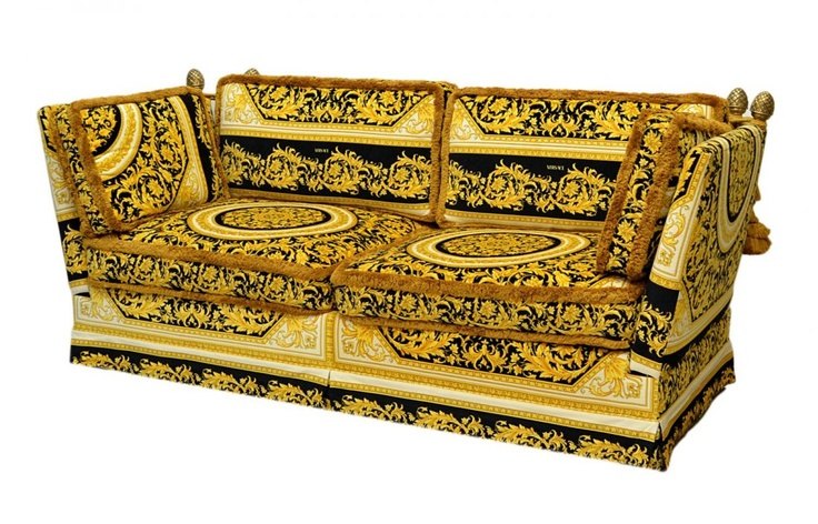 Диван Versace Orleans в интерьере