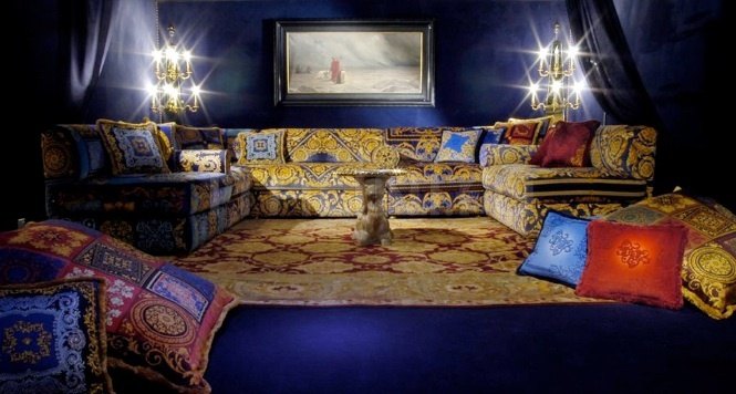 Диван Versace Pamir в интерьере