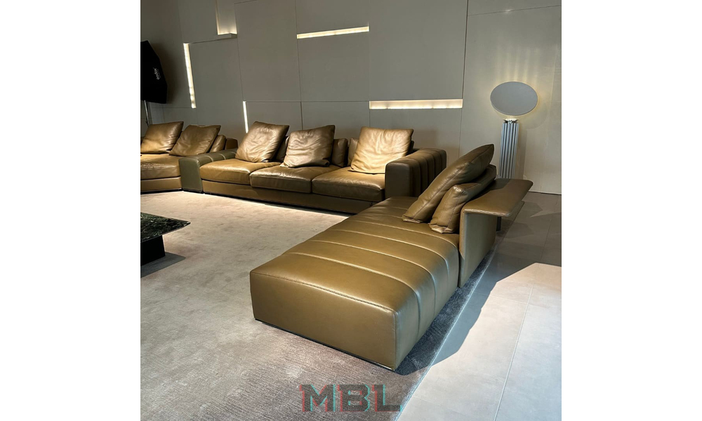 Диван Minotti, зеленый