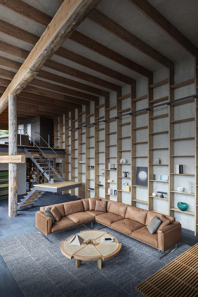Журнальный столик Cassina Rio в интерьере