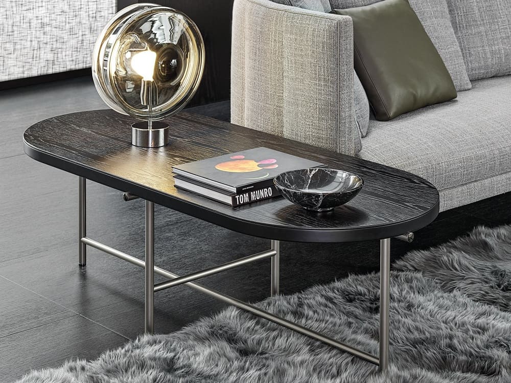Журнальный столик Minotti Torii в интерьере
