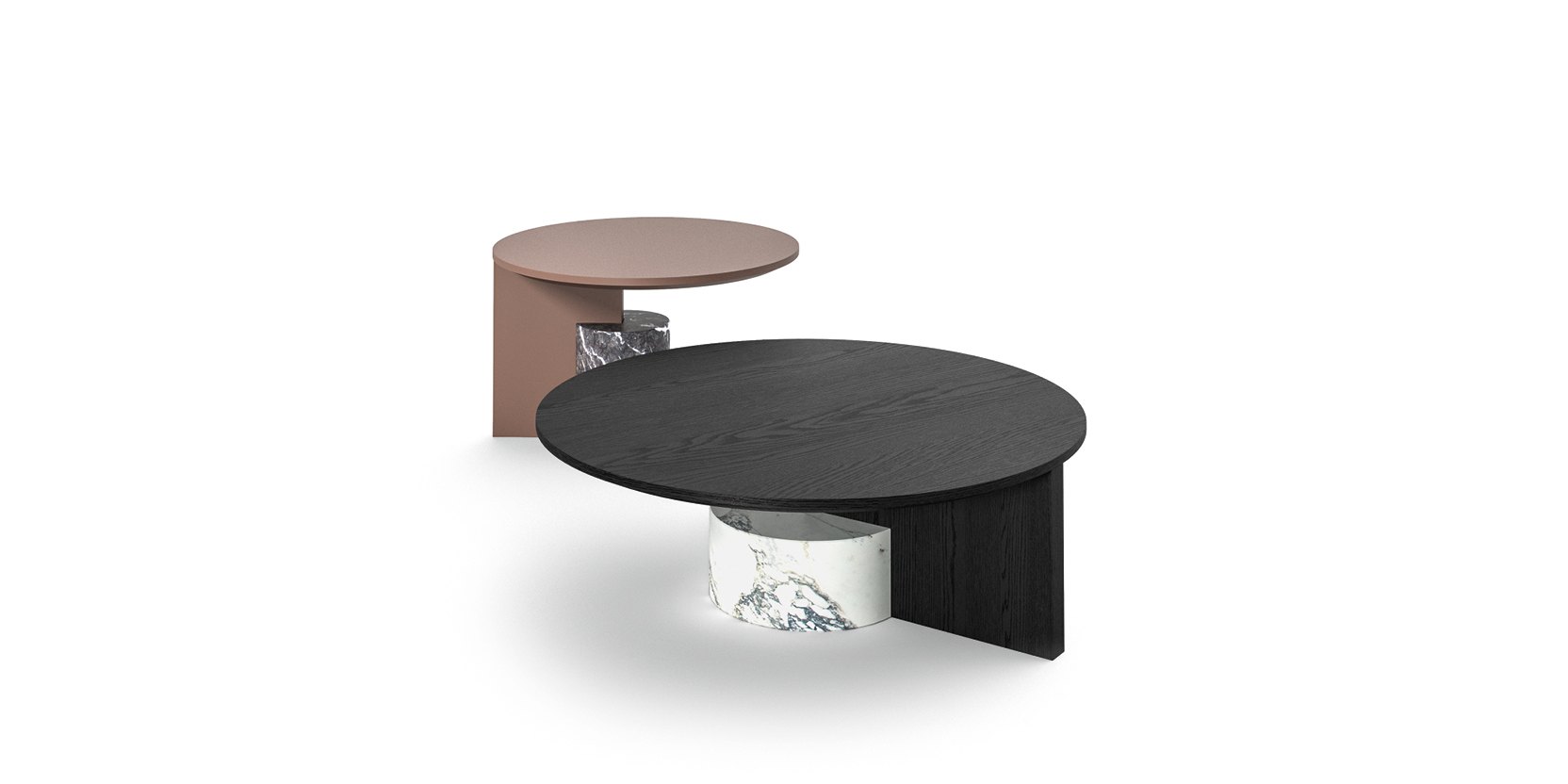 Угловой столик Cassina 557 Sengu в интерьере