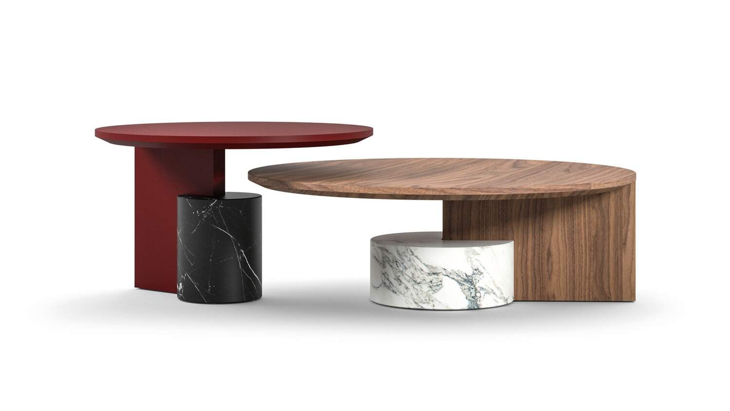 Угловой столик Cassina 557 Sengu в интерьере