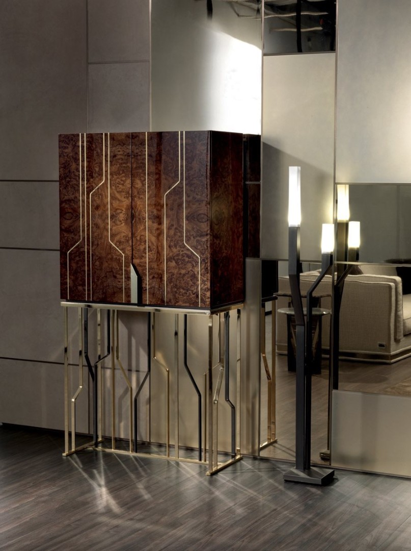 Буфет Longhi Ginza в интерьере