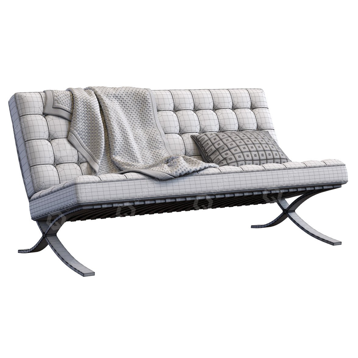 Диван для офиса Knoll Barcelona в интерьере