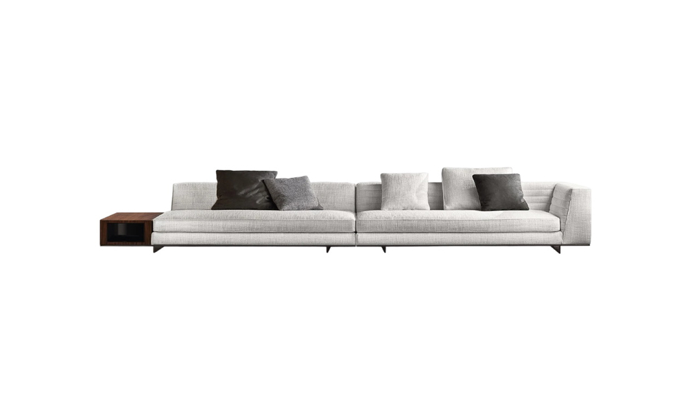 Диван Minotti Roger, натуральное дерево