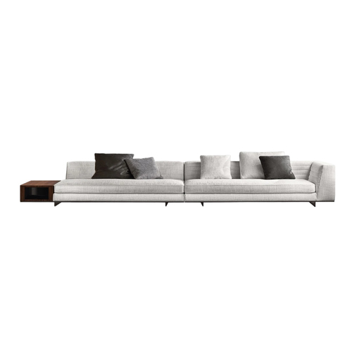 Диван Minotti Roger, натуральное дерево