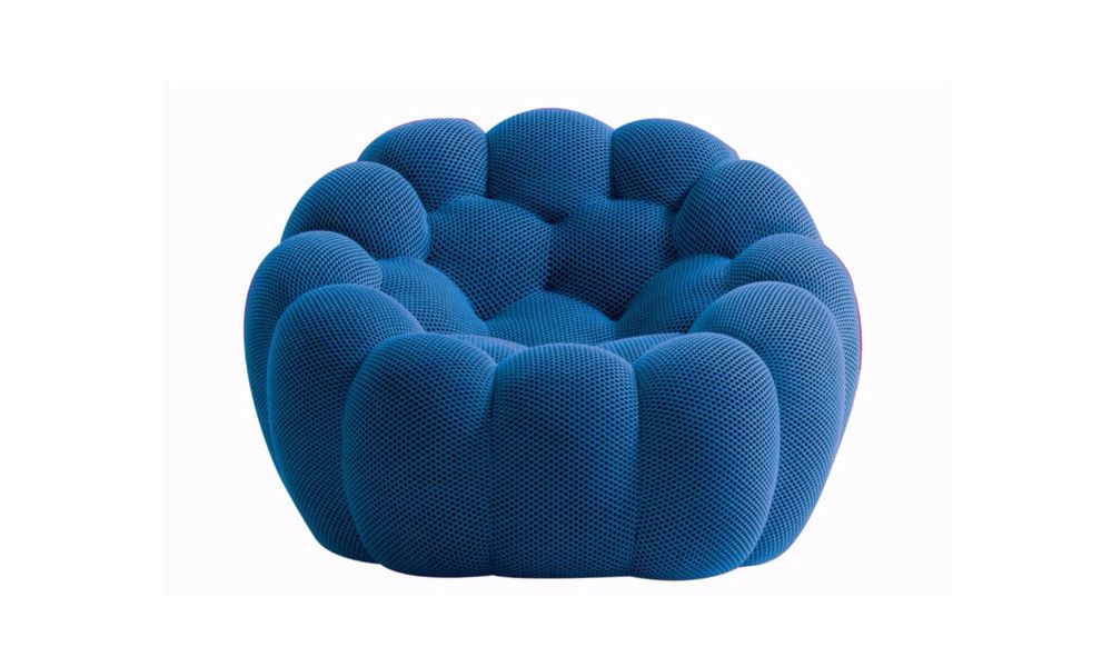 Кресло Roche Bobois Bubble, синий