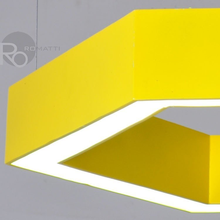 Подвесной светильник Romatti Hexagon в интерьере