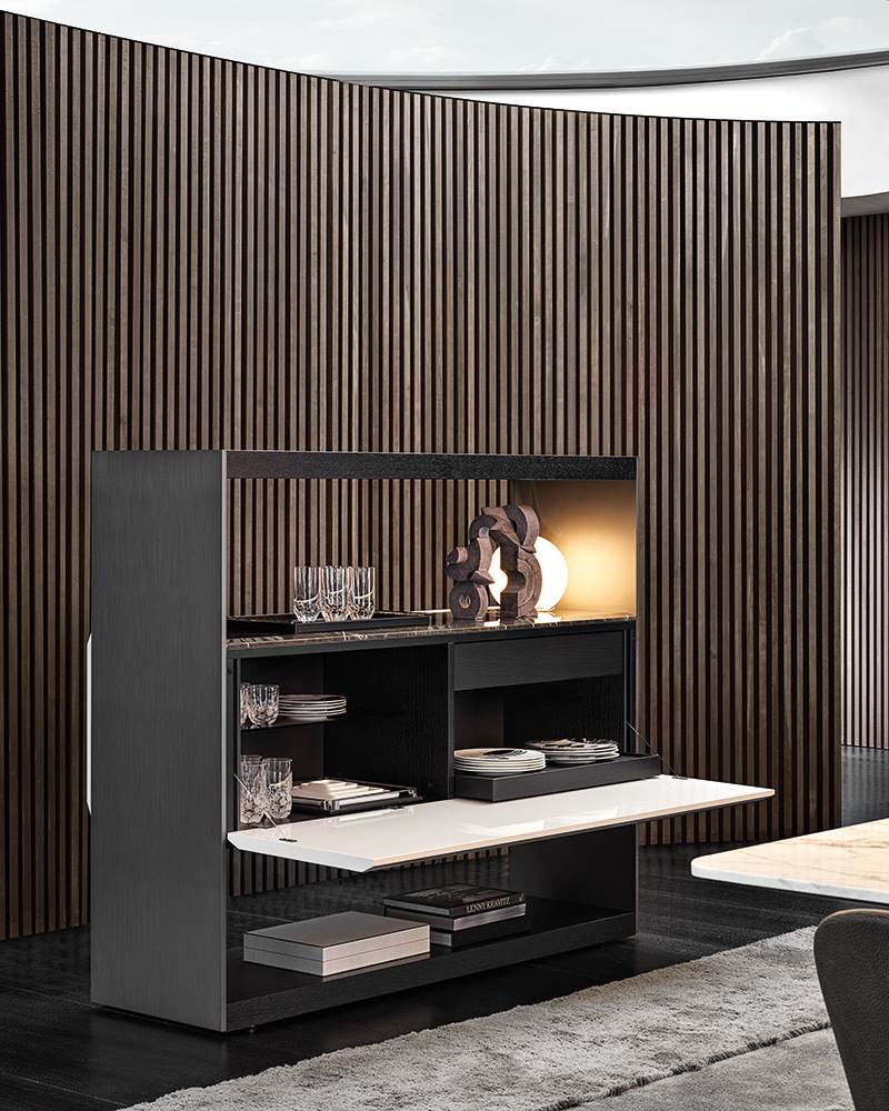 Буфет Minotti Carson Dine в интерьере