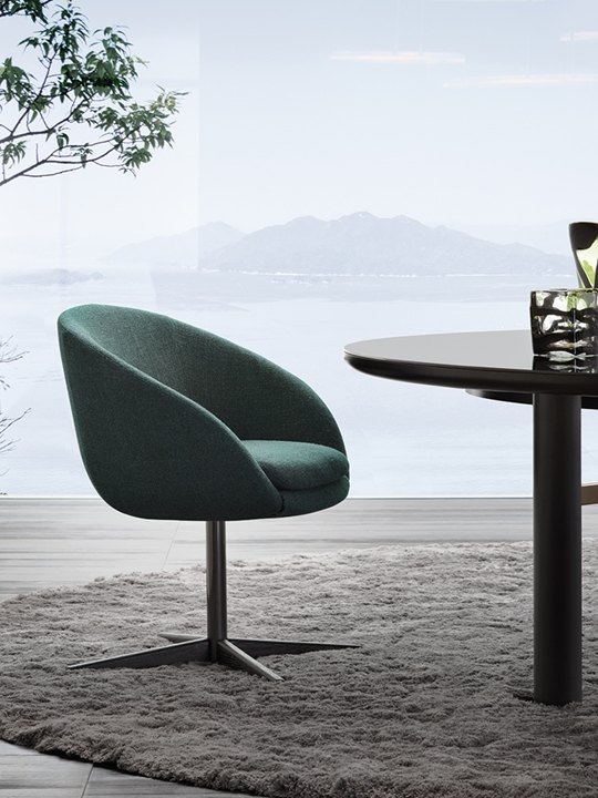 Кухонный стул Minotti Russell в интерьере