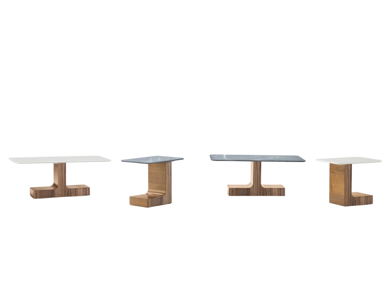 Угловой столик Minotti Block в интерьере
