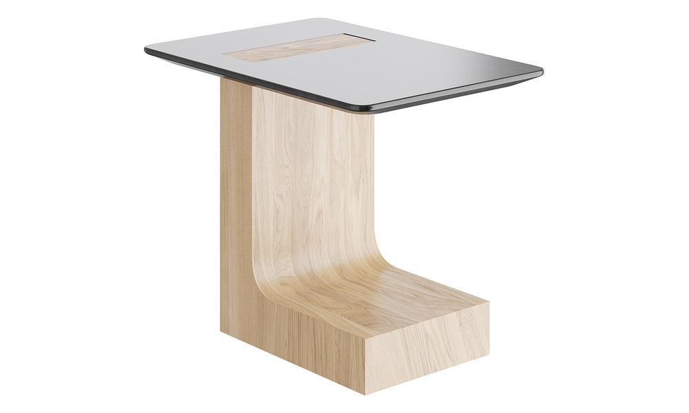 Угловой столик Minotti Block