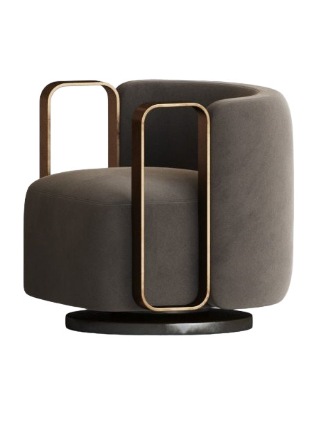 Кресло Fendi Kelly Bracelet в интерьере